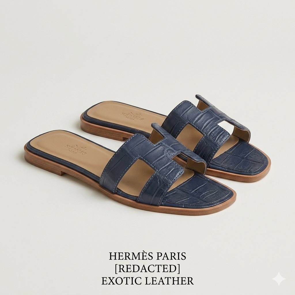 HERMES CROCODILE LEATHER