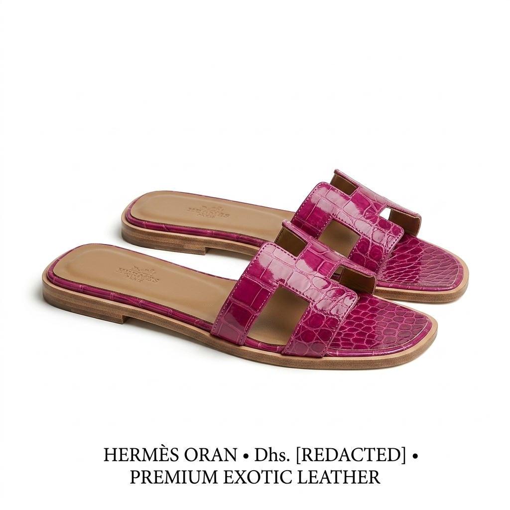 HERMES CROCODILE LEATHER