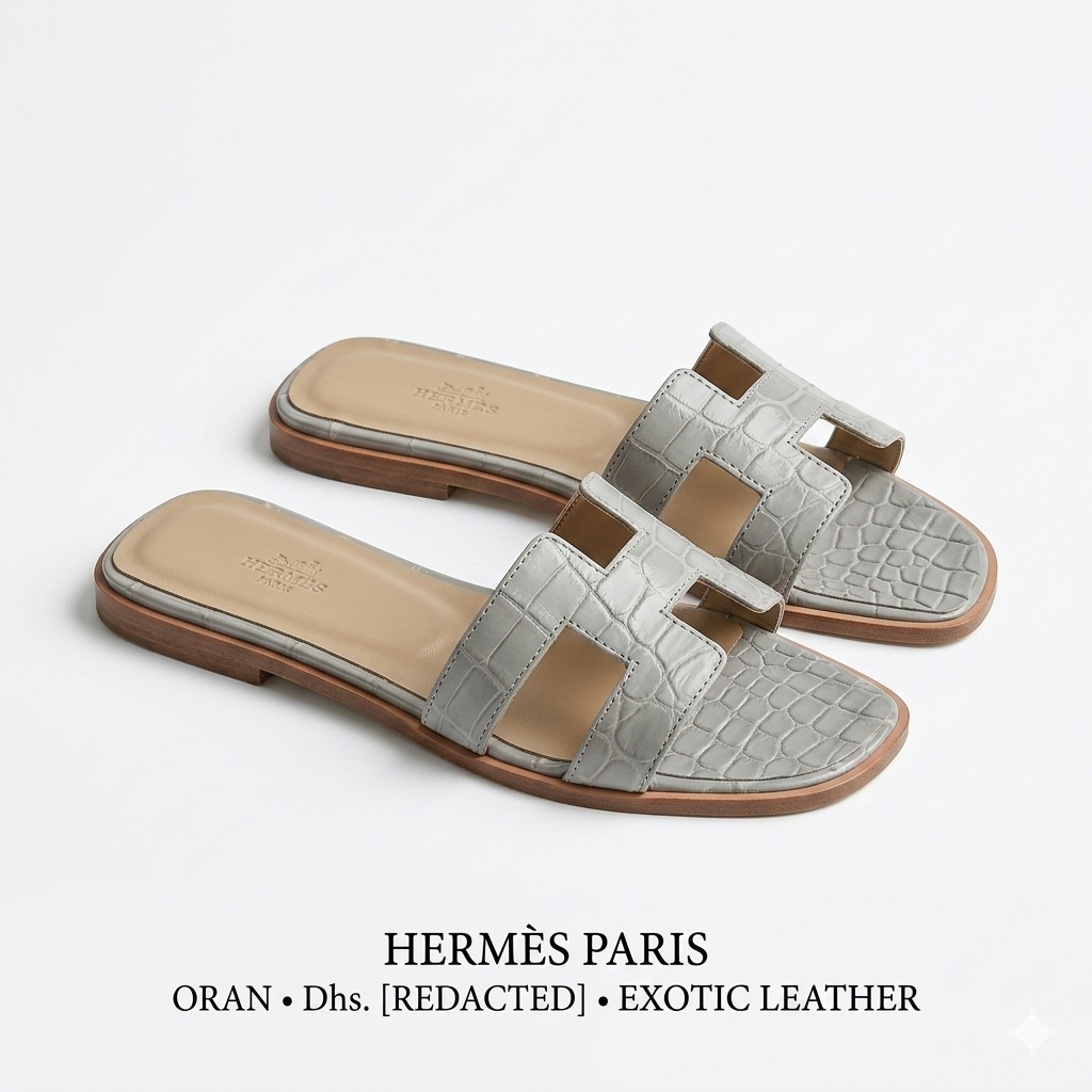 HERMES CROCODILE LEATHER