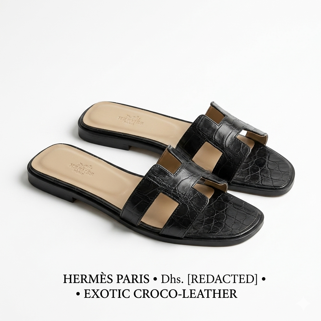 HERMES CROCODILE LEATHER