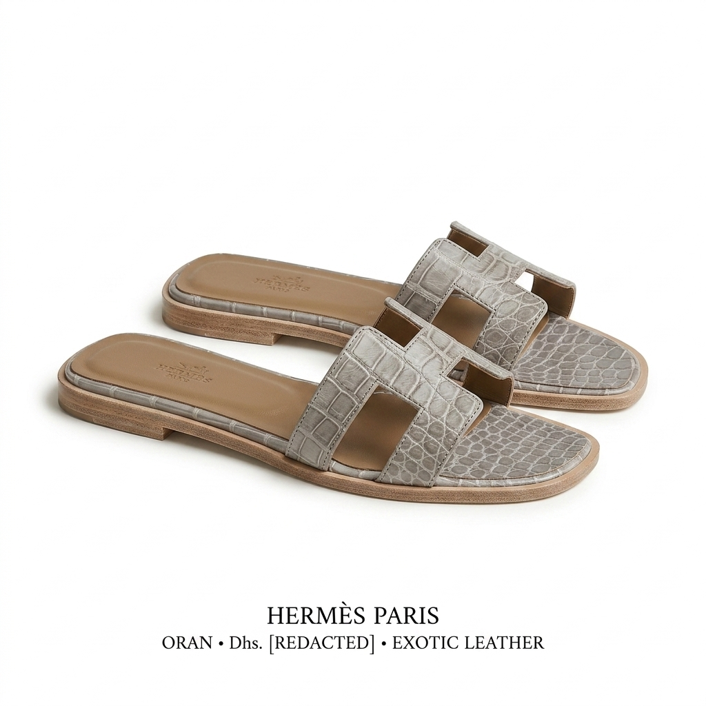 HERMES CROCODILE LEATHER