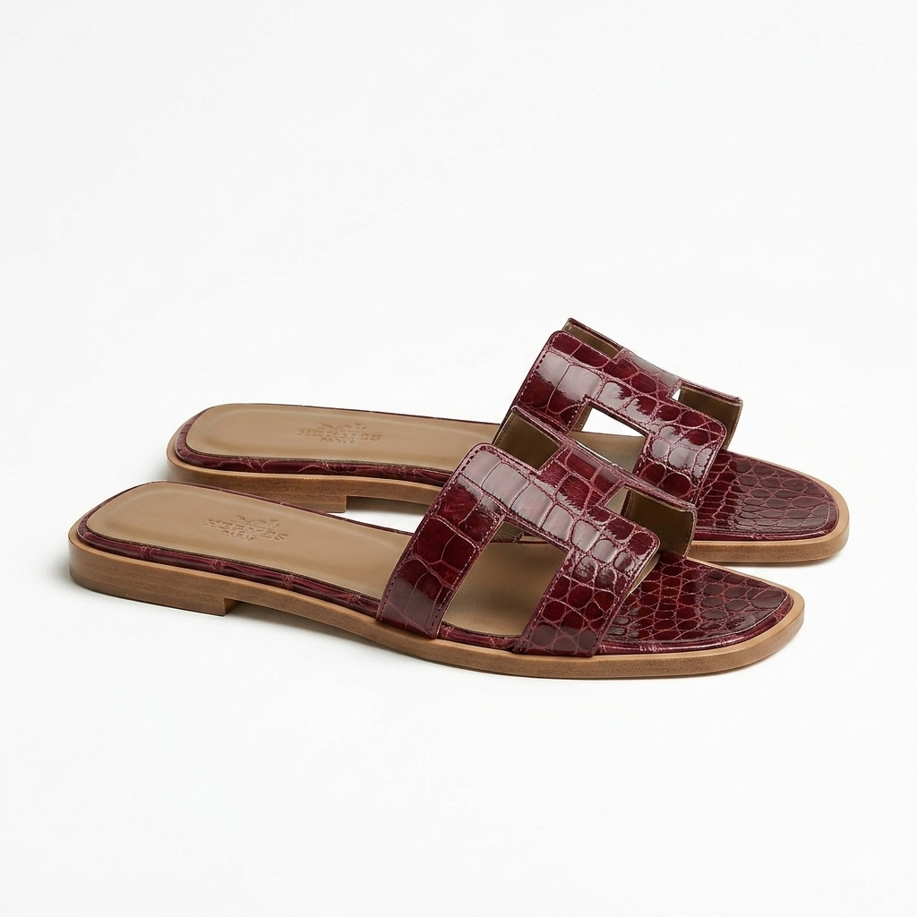 HERMES CROCODILE LEATHER