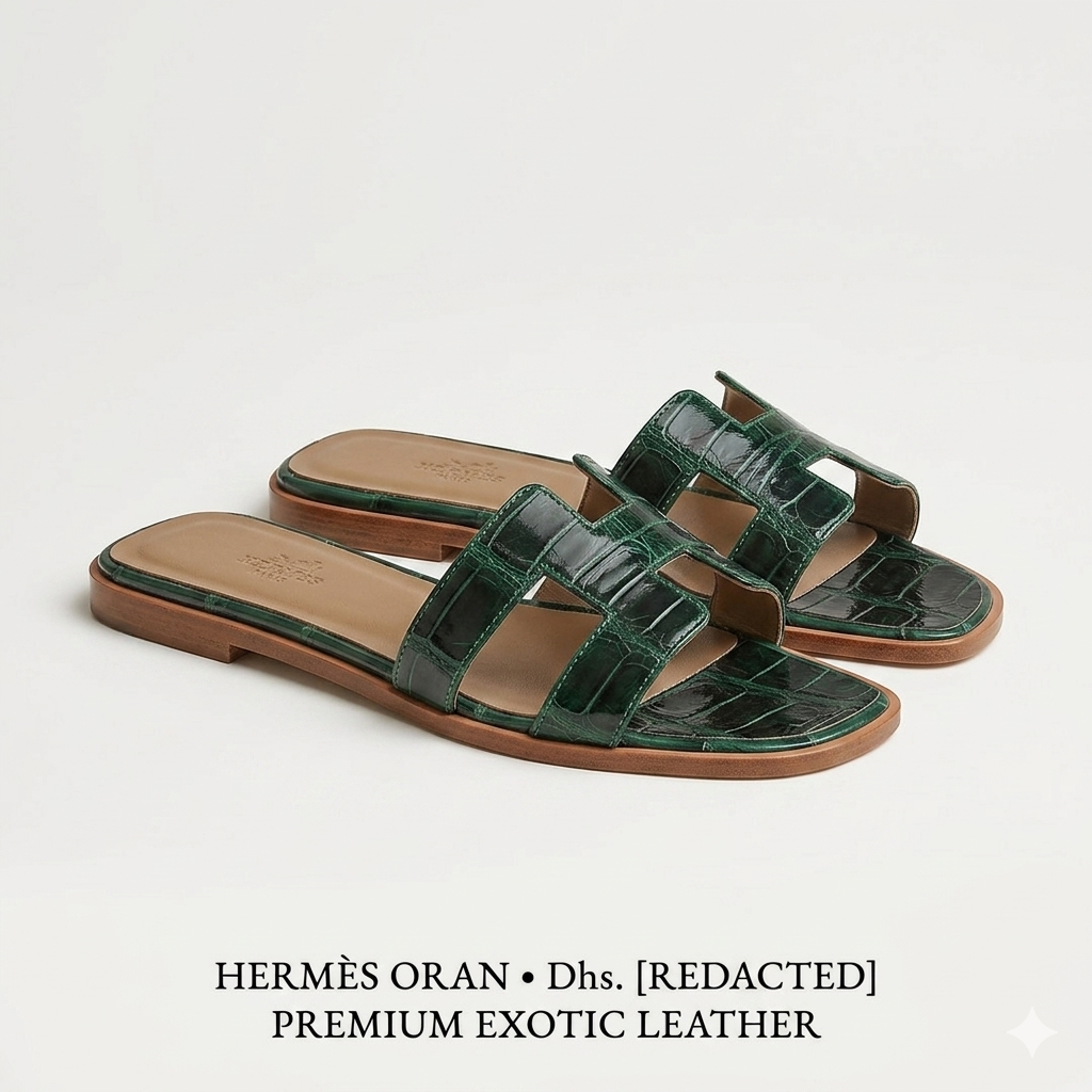 HERMES CROCODILE LEATHER