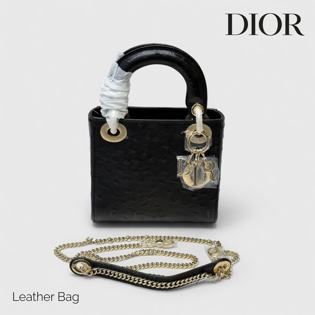 Dior Ostrich Leather